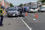 影/奪命畫面曝光！為閃違停車　小港18歲女遭聯結車當場輾斃