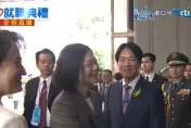 蔡英文卸任總統完成交接　上車離開前叮囑賴清德、蕭美琴「這句話」