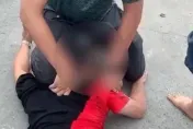 快訊/抓到了！一中商圈偷賓士丟包男童　男遭包夾彰化落網