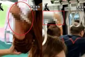 逞兇動機不單純！中捷車廂驚爆砍人事件　警車廂內竟起獲1菜刀、2水果刀