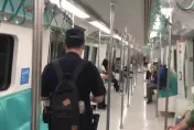 防止中捷砍人重演！高捷、輕軌加強維安　提高巡邏密度及見警率