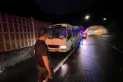 校車擦撞隧道壁！新北康橋中學2學生受傷送醫　教育局：已派員關心並提供協助