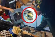 軟骨功神人？槍擊犯狂逃2個月…見警上門竟把自己「對折塞進烘衣機」