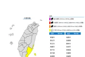 快訊/雨傘備妥！臺東、2離島大雨特報　注意雷擊及強陣風