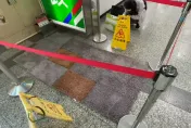 影/國家門面掉漆！高雄大雨小港機場卻漏水　紙箱「接水奇景」讓旅客看傻