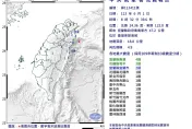 快訊/你有感嗎？一早開搖「08:32地震」規模4.9　最大震度4級