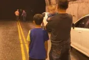 影/山區大雨！蘇花公路崇德段冒泥石流10多車受困隧道　駕駛驚呼：有嬰兒
