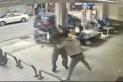 影/2男行車糾紛拿空氣槍、矽利康膠槍扭打　新北警逮人送辦