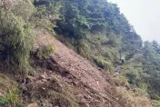 快訊/玉山邊坡也崩了！主峰步道「土石覆蓋20m」　玉管處緊急宣布：暫停入園