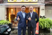 影/韓江配吃「韓江烤肉」！江啟臣暖心幫韓國瑜提前慶生