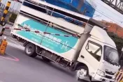 影/端午連假驚見絕命終結站！　鶯歌貨車卡平交道「硬撞柵欄」脫困