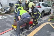 快訊/過不了端午節...67歲婦騎腳踏車自摔　遭休旅車輾斃畫面曝