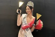中信啦啦隊高曼容奪世界冠軍！選美摘后冠喊：Taiwan我們做到了