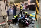 快訊/新北板橋機車自撞車禍　39歲男騎士命危送醫不治