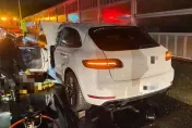 保時捷休旅車國道車禍！駕駛「爆頭慘死」　身分曝光：連鎖洗鞋店老闆