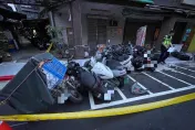 影/恍神肇事！信義區無照男犯下「1打16」連環車禍　棄車逃回家仍遭逮