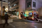 影/刑事局深夜火警！警鈴響徹大樓　起火點是儲藏室：裡面有彈殼