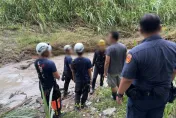快訊/高雄牛稠埔溪農婦疑遭沖走！岸邊剩雨鞋　警消、無人機協尋