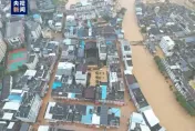 影/空拍曝！廣東韓江「50年一遇洪水」釀停電斷網　閩粵緊急轉移逾萬人
