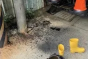 快訊/台中工安意外！台電員工搶修停電　慘遭「高溫絕緣油」燙傷臉