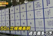 小池vs.蓮舫「女力對決」不夠看！東京都知事「50人參選」大混戰　公告欄放不下