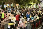 影/青鳥重返立院第2夜青島東淨空　人潮集中濟南路號稱5千人