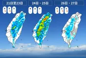 明高溫上看36度！未來一週「三階段降雨」　午後雷陣雨恐下到晚上