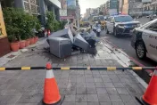 快訊/高雄三民區826戶大停電！　竟因「路邊變電箱」遭車輛撞上