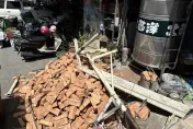 快訊/高雄81歲翁修房子「安全繩沒拴緊」　從3樓墜落1樓磚堆