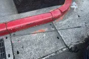 快訊/差點插爆頭！北市林森北路「空中掉90公分鋼筋」驚悚砸騎士疑施工釀禍