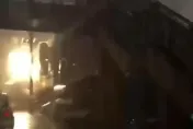 快訊/桃園龍岡驚傳爆炸！火光迸濺嚇壞路人　驚悚瞬間曝光