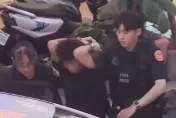 影/請開聲音！中壢原民天菜警逮逃逸移工　圍觀妹子嗨喊「好想要」