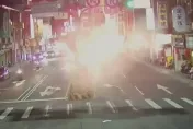 三重人的夜晚！丟鞭炮炸車轟出「大洞」     警全力追緝惡搞男