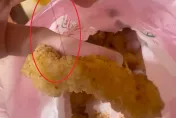 噁爆！在Uber Eats點炸物「附贈1根毛」　他見平台客服回應傻眼：非首次發生