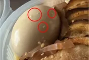 不是白芝麻！拉麵溏心蛋驚見「活蛆大軍蠕動」　客嚇壞：差點吃進肚