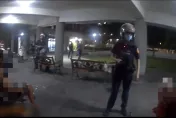影/蘆洲2醉男公園內拿酒瓶互毆　雙雙濺血送醫警傷害罪送辦