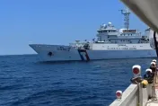 海巡台中艦強力護漁！阻大陸海警船騷擾台灣漁船