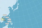 熱帶性低氣壓昨晚生成！　若成颱將成今年第3號颱風「凱米」