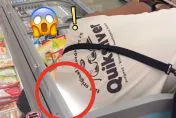 獨/噁爆！他半身塞進超商冰櫃「打開胳肢窩」　冰棒全被汗味玷污