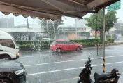 冰冰碰碰下班注意！台南雷雨「多處下冰雹」　路樹倒塌壓毀轎車