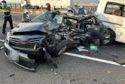 快訊/悲！國3和美段「5車追撞」釀5傷2死　車身削半2人被救出皆亡