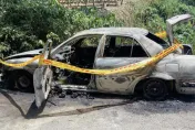 快訊/彰化78歲男就醫返家突火燒車！烈焰20分鐘燒成焦屍碳化