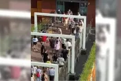台中LaLaport「攝狼」出沒！46歲男偷拍腿照　遭3民眾壓制畫面曝