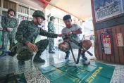 同心34號演習動員　桃園後備旅後備軍人報到