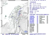 快訊/地牛翻身！05：36花蓮規模4.9地震　14縣市有感
