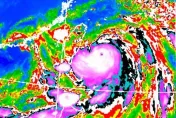凱米開眼「強度直逼強颱」　氣象粉專：3股勢力衝擊台灣
