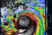 凱米出現可怕黑尾！下午「恐成強颱」達顛峰　專家：南側環流、雨帶肥厚