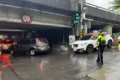 凱米就在門口！吉林街水門關閉　汐止警籲：記得提前改道