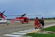 凱米颱風首起空中轉診！綠島7旬伯疑中風昏倒　1小時內急送台東馬偕