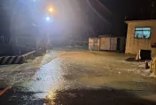快訊/嘉義人不敢睡！八掌溪溢堤水淹大腿　中颱凱米登陸後雨彈狂炸中南部